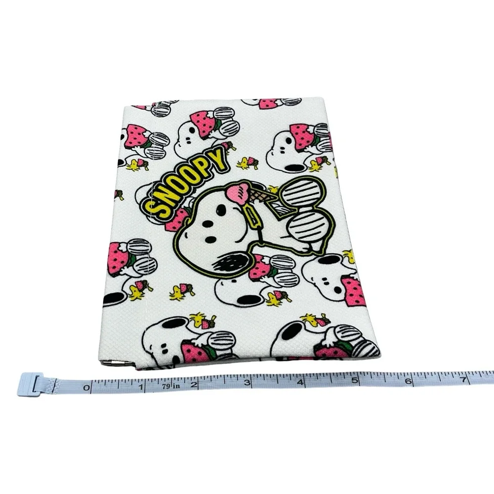 Snoopy Peanuts Squeeze Coin Purse Set 2-Piece White Watermelon Ice Cream New